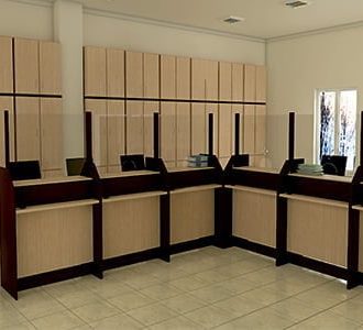 میز کانتر فطرس مدل CF159