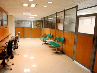 پارتیشن ام دی اف مبلمان اداری فطرس. پارتیشن شیشه ای mdf partition fotros office furniture