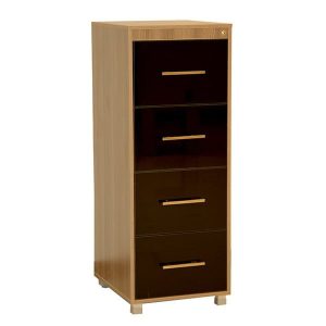 فایل چهار کشو ام دی اف mdf مبلمان اداری فطرس