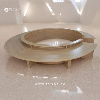 میز کنفرانس گرد
