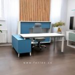میز مدیریت پایه فلزی رامونا