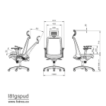 مشخصات صندلی لیو مدل I81gspud