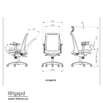مشخصات صندلی کارشناسی لیو مدل I81gspd