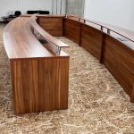 میز کنفرانس اداری mdf یو شکل فطرس