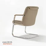 صندلی کنفرانسی سفید اروند 3310WL